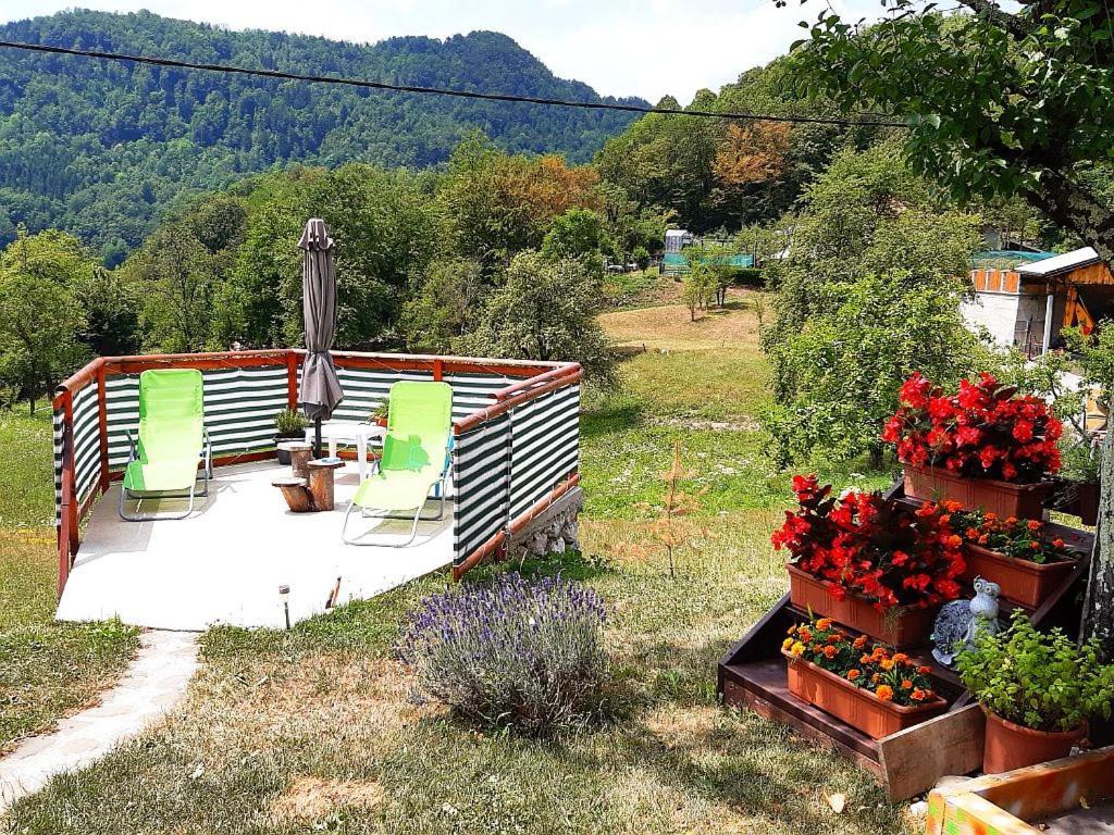Hisa Planica Apartamento Kobarid Exterior foto